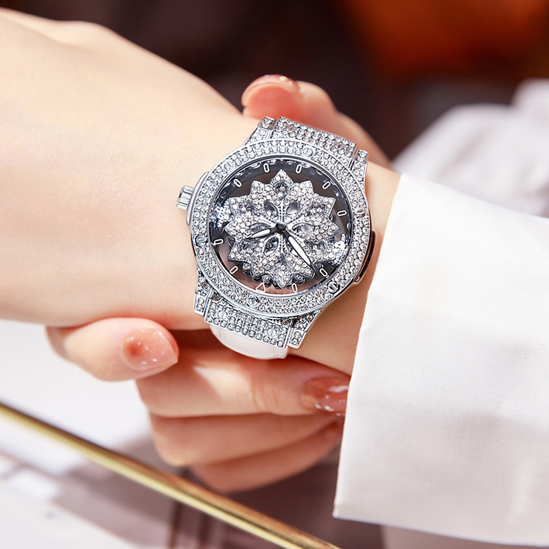 แบรนด์นาฬิกาผู้หญิงนาฬิกาเพชรน - Smartwatch Watches For Women Branded บทวิจารณ์และราคา