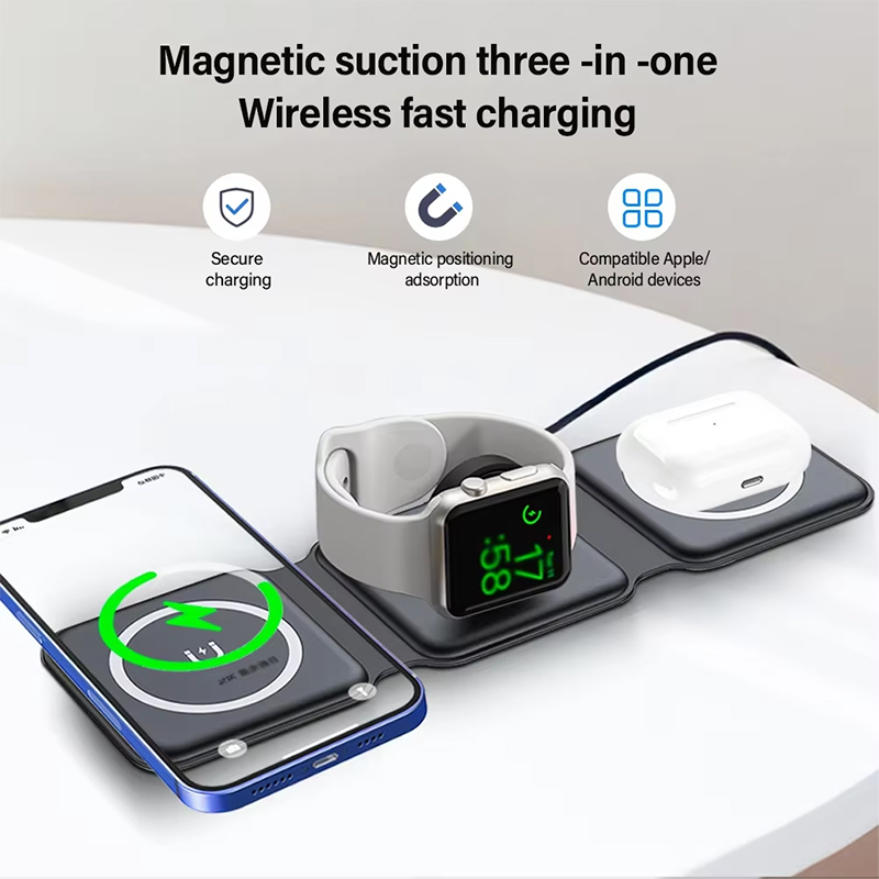 แท่นชาร์จแม่เหล็กพับได้ Univer - Smartwatch Watches Compatible With Iphone บทวิจารณ์และราคา