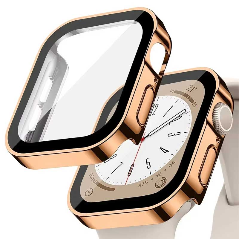 กระจก + ปลอกสำหรับเคส Apple Wa - Smartwatch Apple Watches For Women บทวิจารณ์และราคา