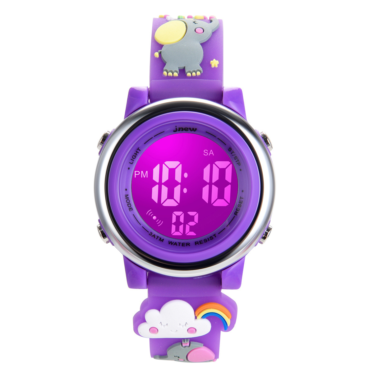 อุทัย H120 เด็กการ์ตูนกีฬานาฬิ - Smartwatch Digital Watches For Kid Boy With Alarm บทวิจารณ์และราคา