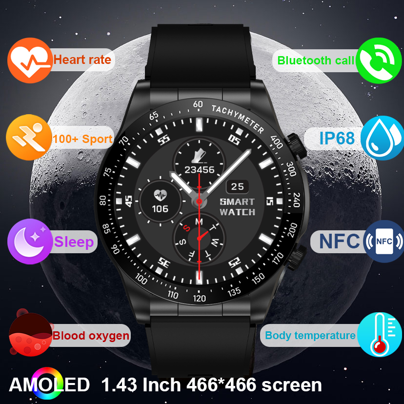 ROLLSTIMI พรีเมี่ยมออล-แมตช์ เ - Smartwatch Premium Watches For Men บทวิจารณ์และราคา