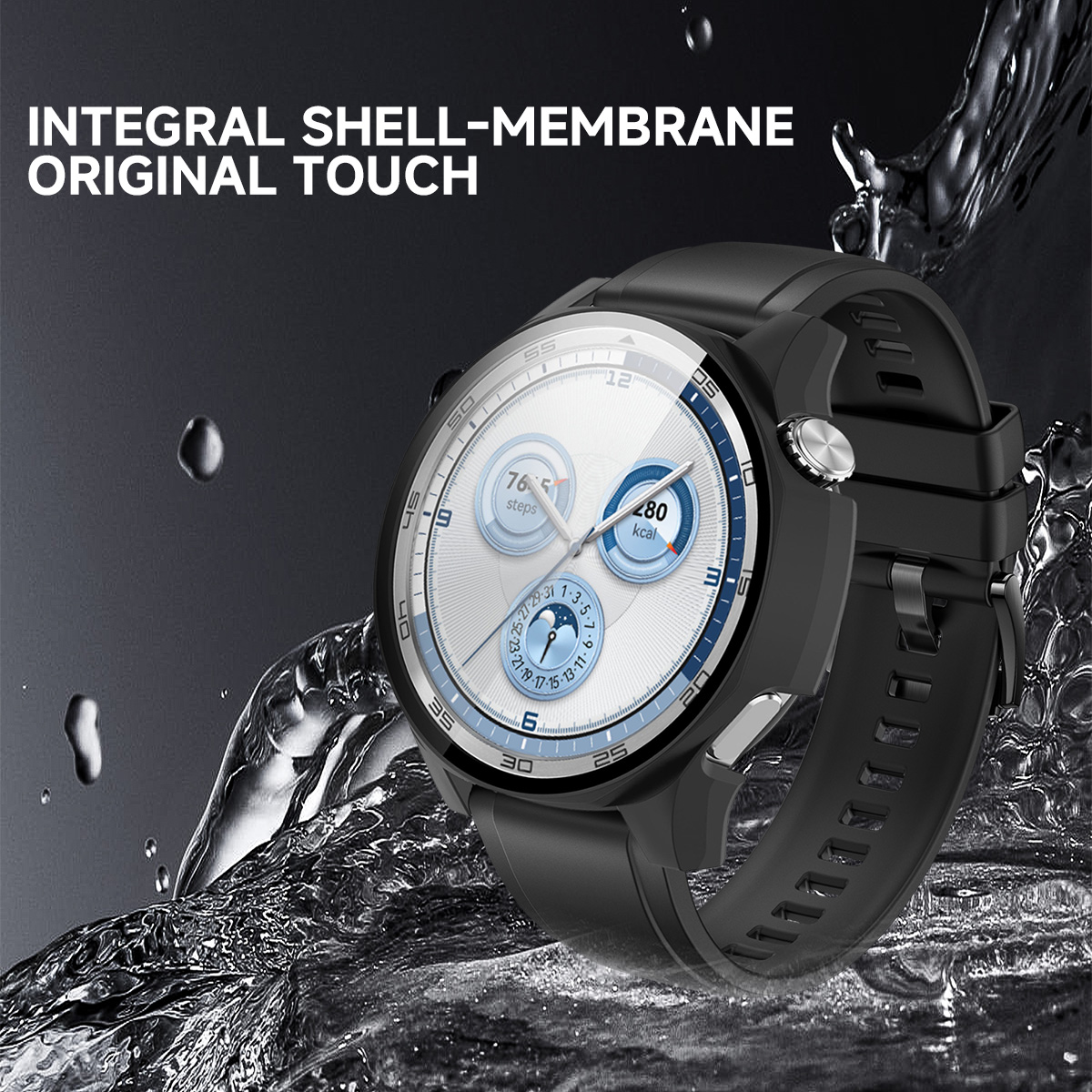 เคสกระจกนิรภัยสำหรับนาฬิกาหัวเ - Smartwatch Watch Huawei บทวิจารณ์และราคา