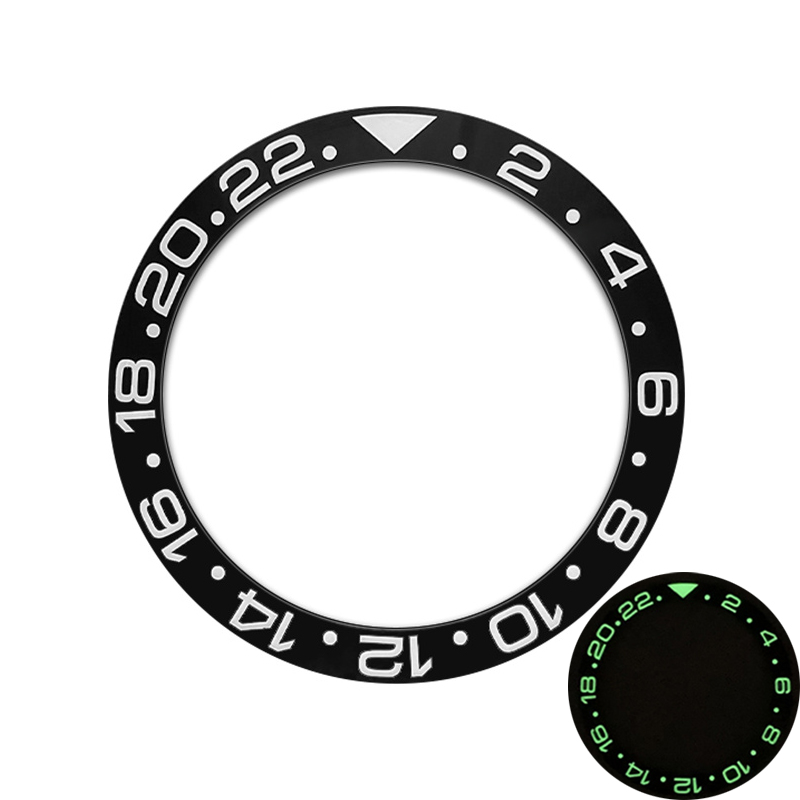 38มม. แหวนครอบเซรามิกส่องสว่าง - Watch Bezel Insert บทวิจารณ์และราคา