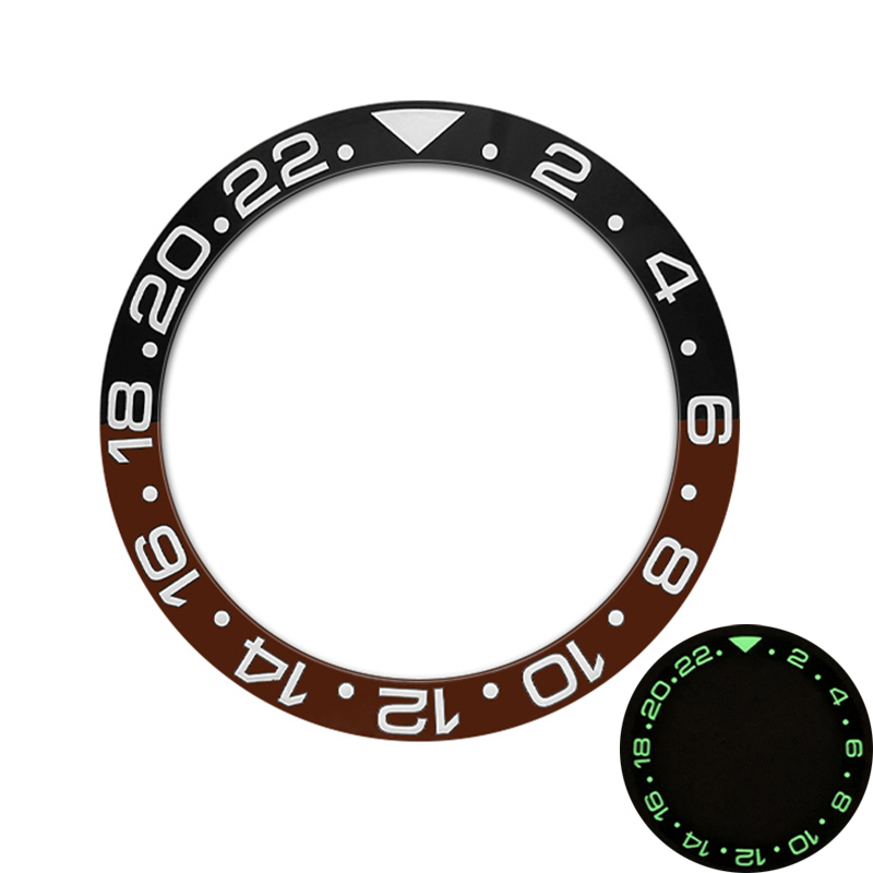 38มม. แหวนครอบเซรามิกส่องสว่าง - Watch Bezel Insert บทวิจารณ์และราคา