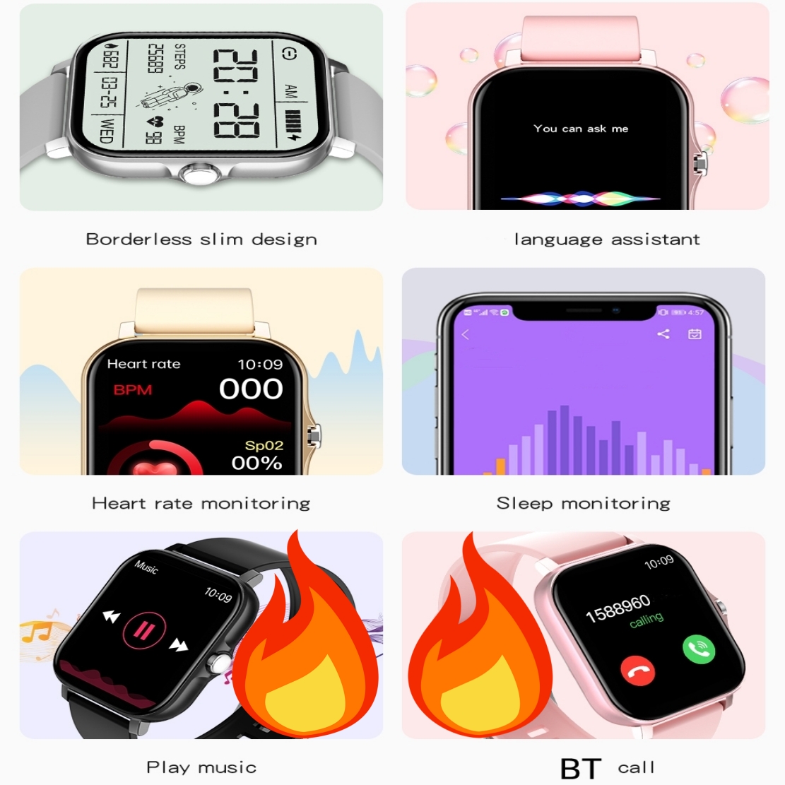 สมาร์ทวอทช์ 2026 นาฬิกาอัจฉริย - Watch Smart Y68 บทวิจารณ์และราคา