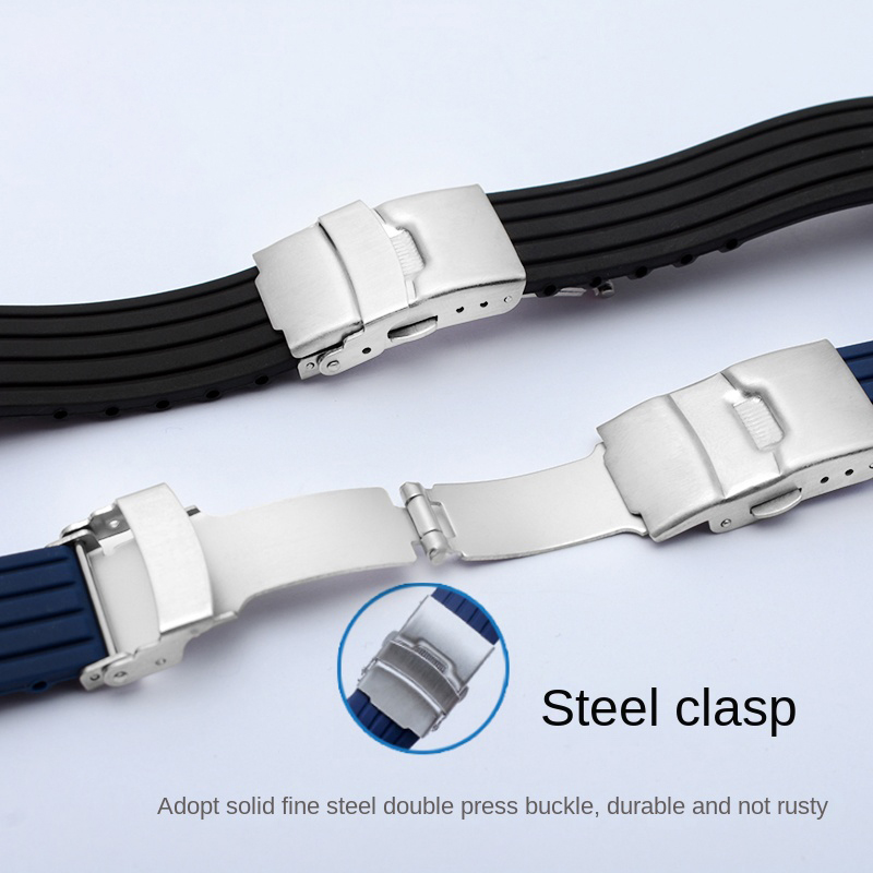 สายซิลิโคน16มม. 18มม. 20มม. 22 - Smartwatch Casio Watches For Men บทวิจารณ์และราคา