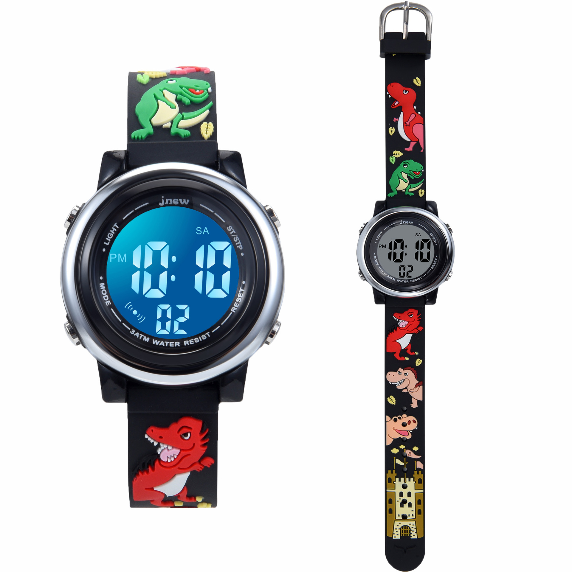นาฬิกาอิเล็กทรอนิกส์สำหรับเด็ก - Smartwatch Digital Watches For Kid Boy With Alarm บทวิจารณ์และราคา