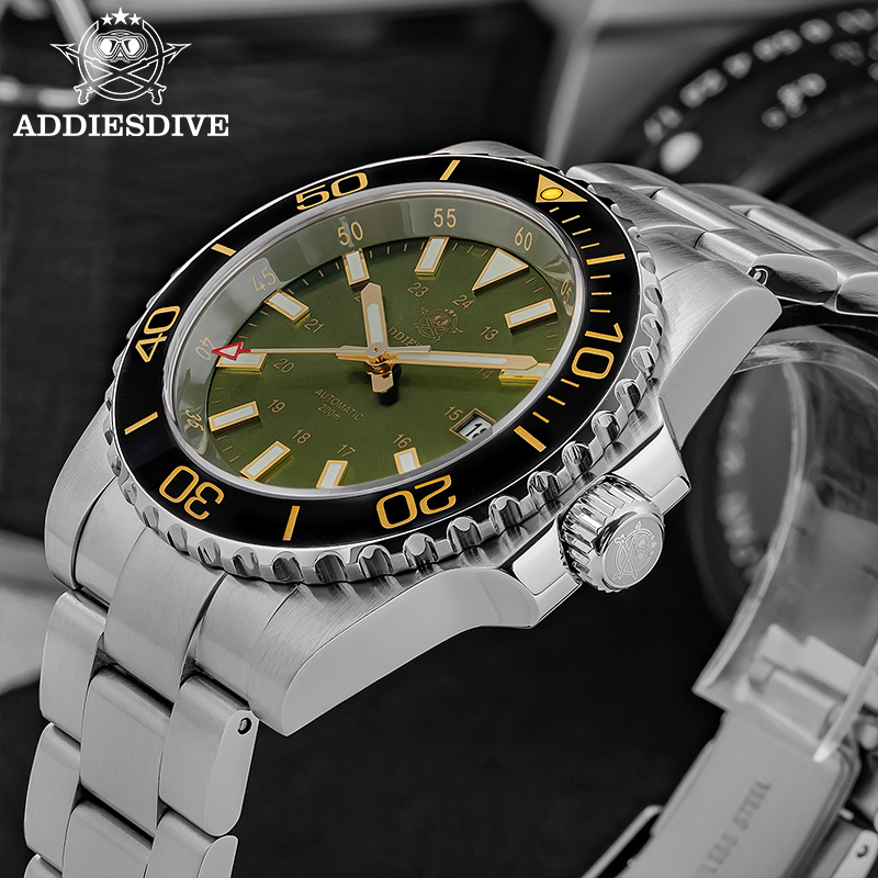 ADDIESDIVE นาฬิกาผู้ชาย 8215 M - Watch Bezel Insert บทวิจารณ์และราคา