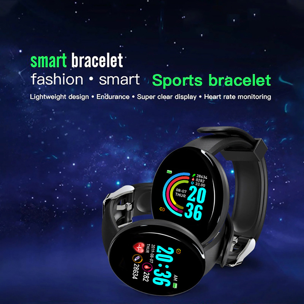D18 สมาร์ทนาฬิกา Heart Rate Mo - Watch Smart Y68 บทวิจารณ์และราคา