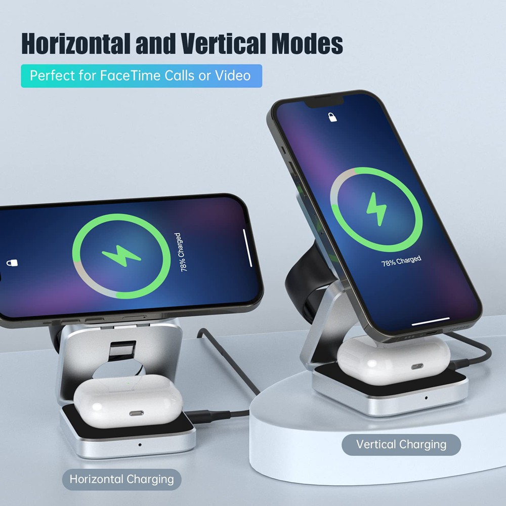 เครื่องชาร์จไร้สายแม่เหล็กแบบพ - Smartwatch Watches Compatible With Iphone บทวิจารณ์และราคา