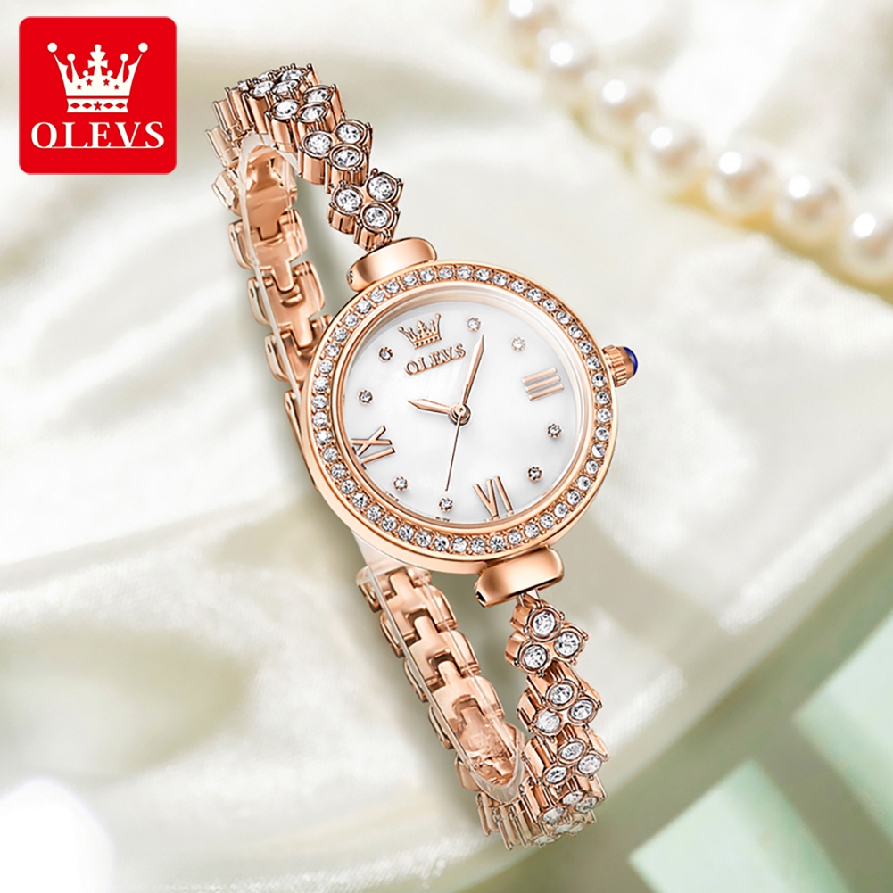 OLEVS 9903 นาฬิกาผู้หญิง Origi - Watch Bezel Insert บทวิจารณ์และราคา