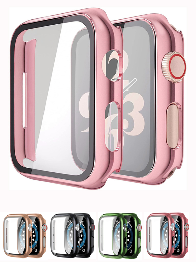 อุปกรณ์เสริมกระจก + เคสสำหรับ  - Smartwatch Apple Watches For Women บทวิจารณ์และราคา
