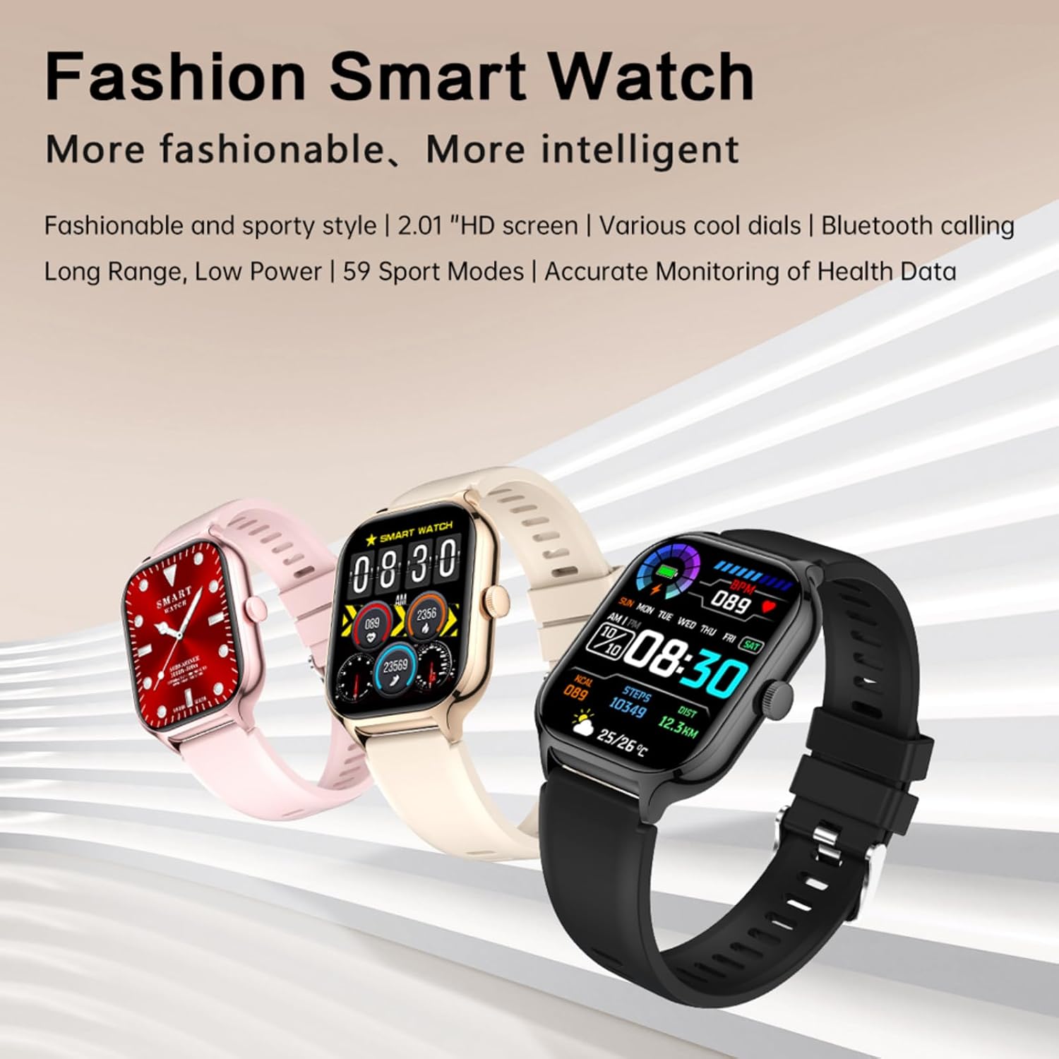 สมาร์ทวอทช์พร้อมหน้าจอสัมผัส H - Watch 7 Smartwatch Iphone บทวิจารณ์และราคา