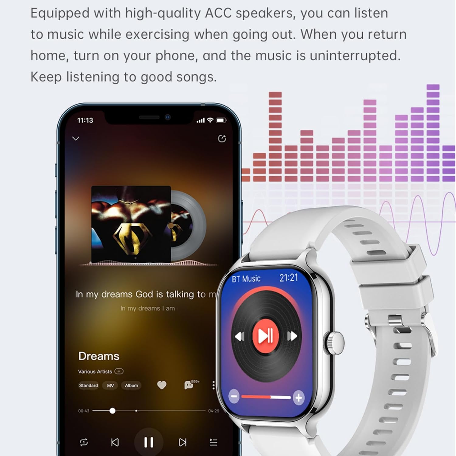 สมาร์ทวอทช์พร้อมหน้าจอสัมผัส H - Watch 7 Smartwatch Iphone บทวิจารณ์และราคา