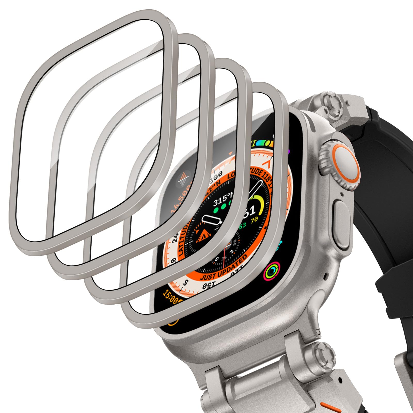 เคสอลูมิเนียมอัลลอยด์ + กระจกน - Smartwatch Apple Watches For Women บทวิจารณ์และราคา
