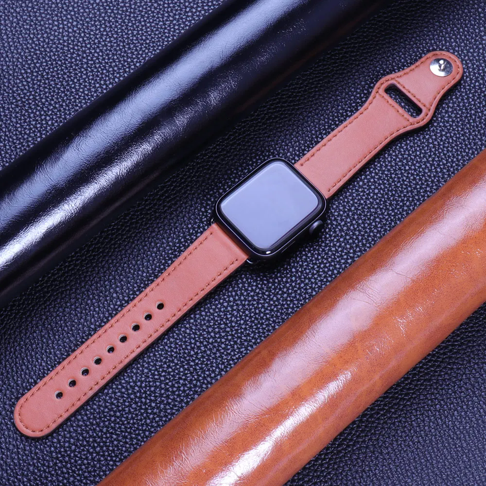 สายหนังสําหรับ Apple Watch Ult - Smartwatch Apple Watches For Women บทวิจารณ์และราคา