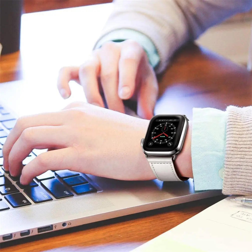 สายหนังสําหรับ Apple Watch Ult - Smartwatch Apple Watches For Women บทวิจารณ์และราคา