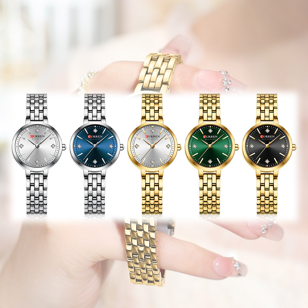 CURREN นาฬิกาข้อมือผู้หญิงสไตล - Minimalist Thin Watch บทวิจารณ์และราคา
