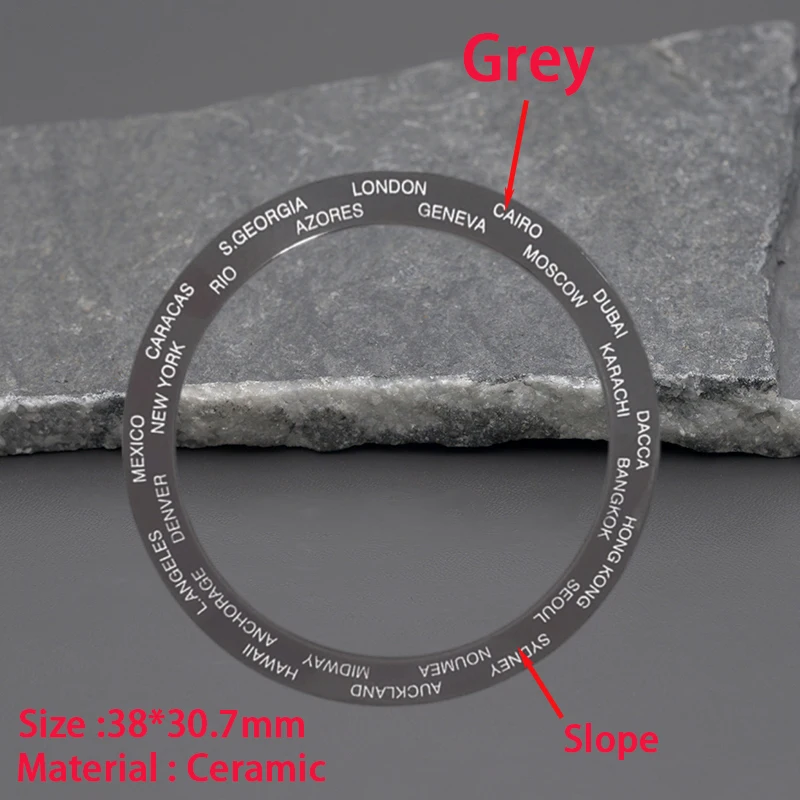 อะไหล่ซ่อมตัวเรือนนาฬิกาผู้ชาย - Watch Bezel Insert บทวิจารณ์และราคา