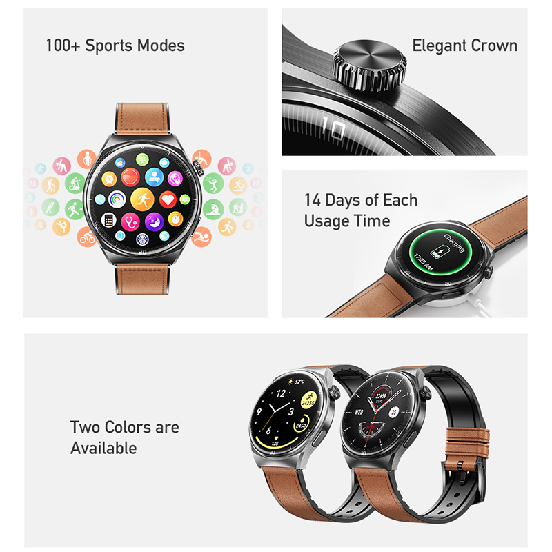 อาเหว่ยสมาร์ทวอทช์บลูทูธโทรผู้ - Smartwatch Online Watches For Women บทวิจารณ์และราคา