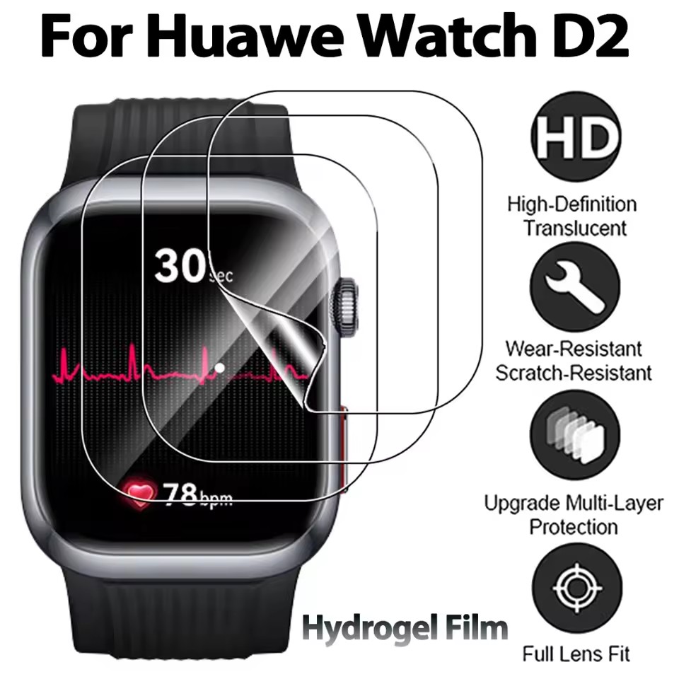 3 ชิ้น TPU Hydrogel ภาพยนตร์สํ - Smartwatch Watch Huawei บทวิจารณ์และราคา