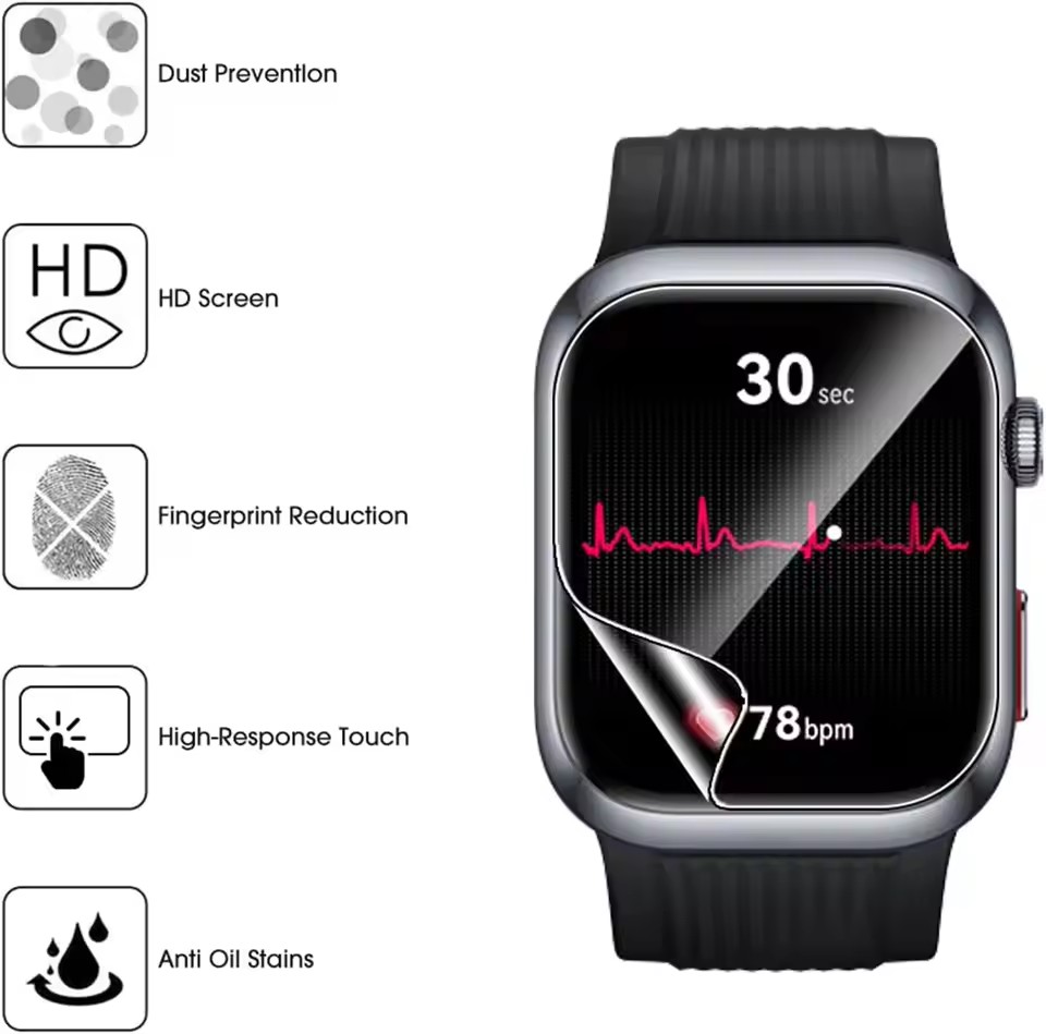 3 ชิ้น TPU Hydrogel ภาพยนตร์สํ - Smartwatch Watch Huawei บทวิจารณ์และราคา