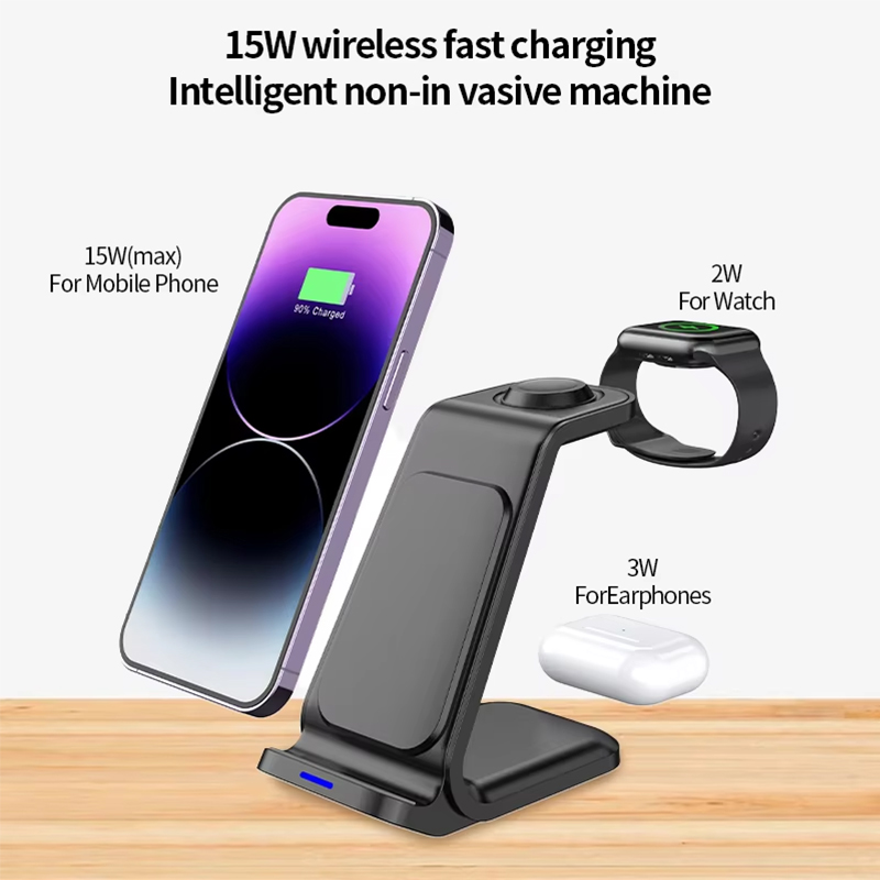 แท่นชาร์จไร้สาย 3 in 1 15W สำห - Watch 7 Smartwatch Iphone บทวิจารณ์และราคา