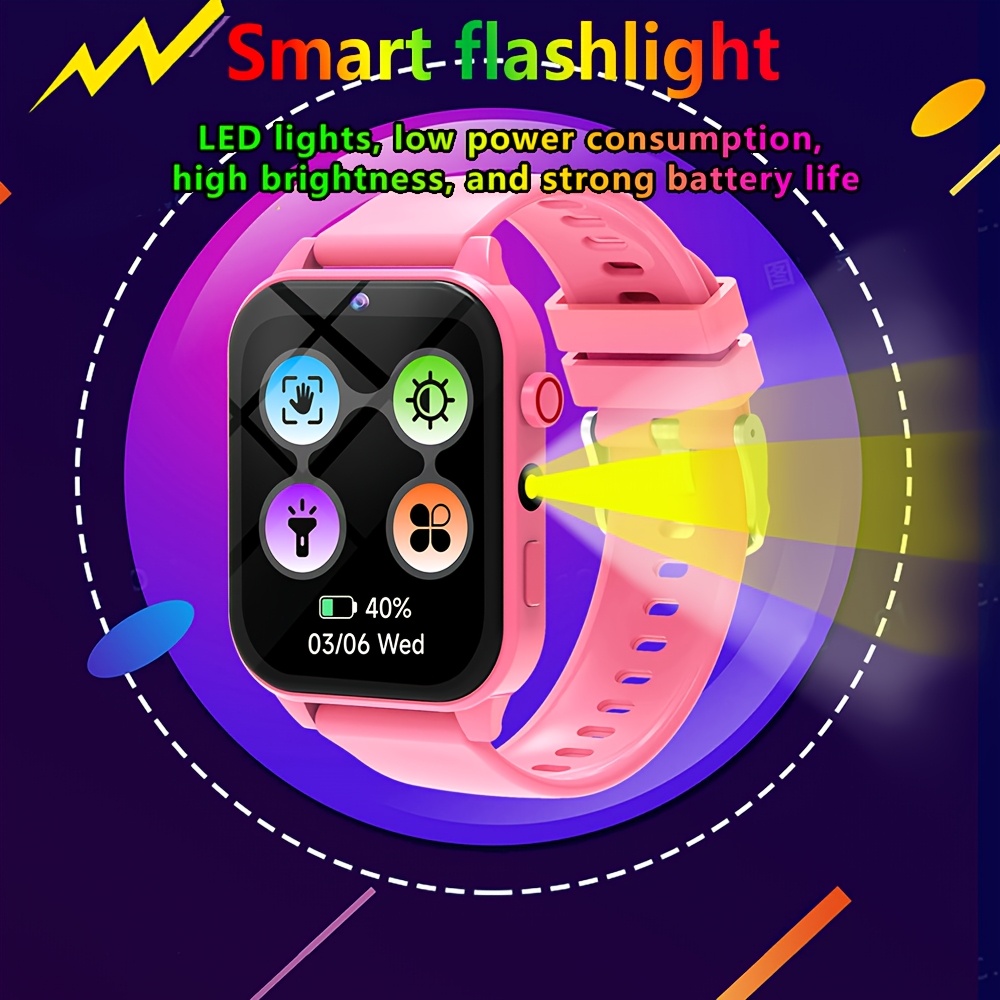 นาฬิกาอัจฉริยะสำหรับเด็ก, เกมป - Smartwatch Digital Watches For Kid Boy With Alarm บทวิจารณ์และราคา
