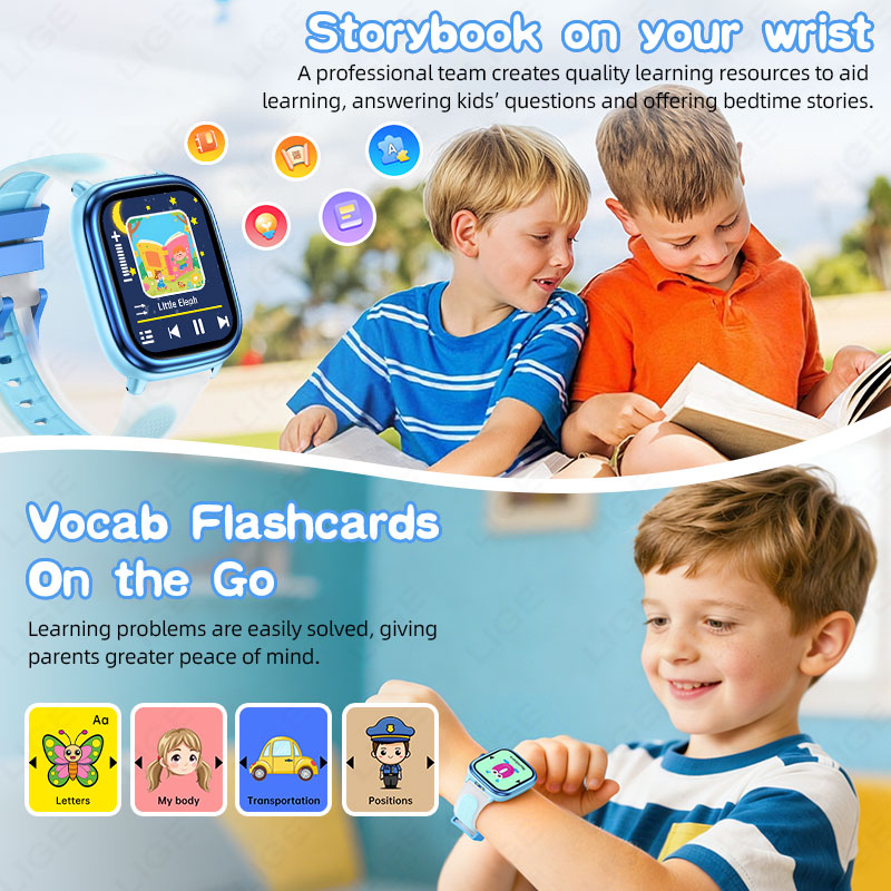 นาฬิกาสมาร์ทวอทช์สำหรับเด็ก  ส - Smartwatch Watches Useful Gift For Boys บทวิจารณ์และราคา
