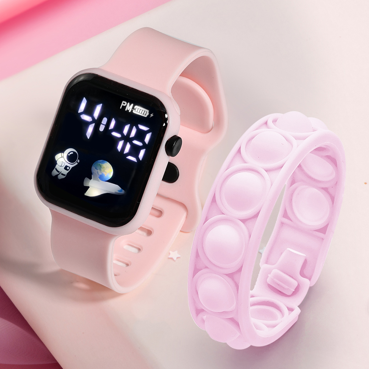 สร้อยข้อมือสมาร์ทวอท์ชสำหรับเด - Smartwatch Watches Digital บทวิจารณ์และราคา